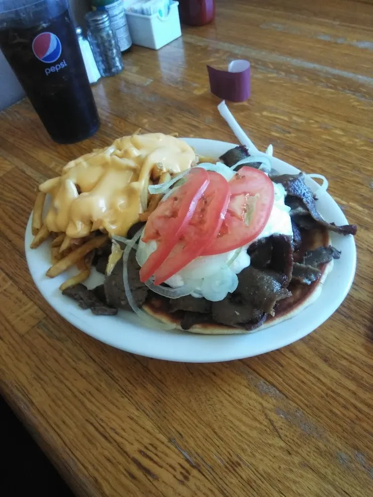 Gyro Cheese Fries